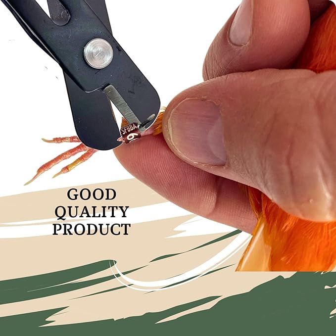 Bird Nail Clippers – Precision and Safety Nail Trimmer for Small Birds, Canaries, Finches, Goldfinches, Parrots, Pigeons – Ring Cutter and Removal Tool for Aluminum and Plastic Rings (Yellow, Black)