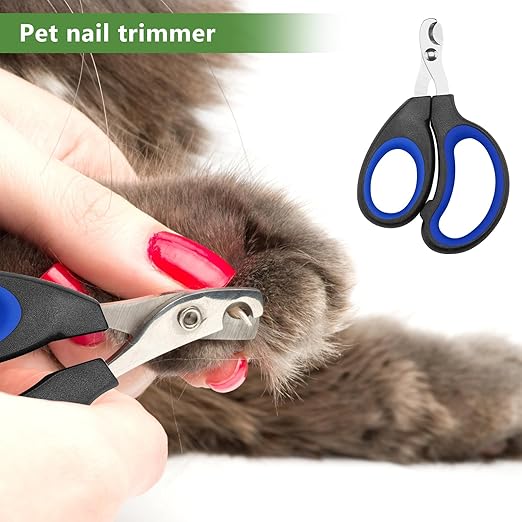 Puppy Scales for Weighing, Digital Pet Scale for Newborn Cat Puppies, Portable Small Scale with Tape Measure,Collars and Nail Clipper, Multi-Function LCD Scale,Max 33lb