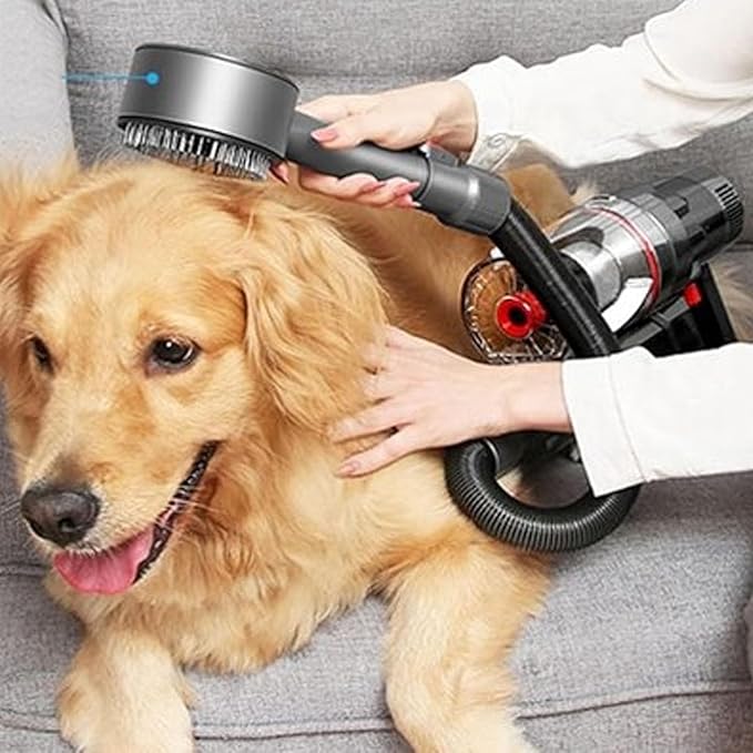 Pet Hair Brush Vacuum Pet Brush Vacuum Attachmnet Dog ABS Easy Assembly Attachment Tool for P11