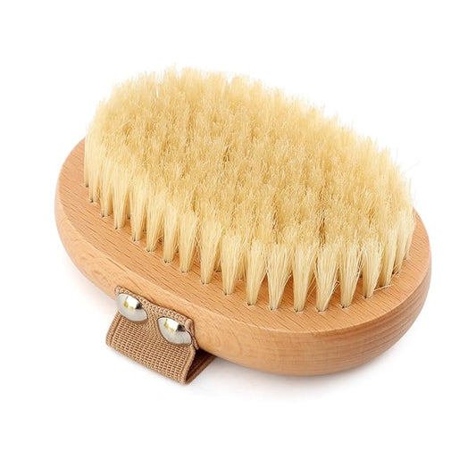 Soft Boar Bristle Pet Palm Brush for Short Haired Dogs and Cats with Band, Reduce Shedding,Ergonomic Dog Brush(Soft dog brush)