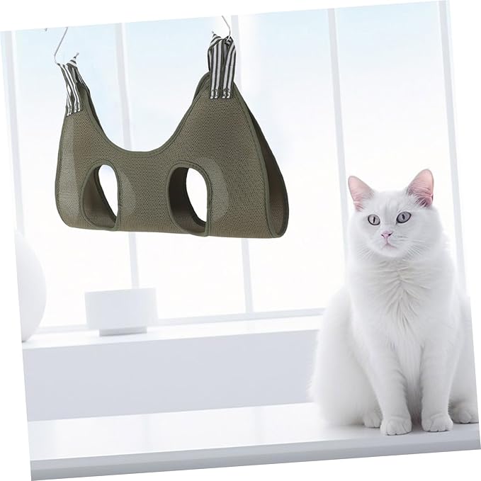 Pet Grooming Hammock for Animals Cat Dog Grooming Sling Space-Saving Hanging Design Comfortable Safe Pet Hammock for Nail Trimming