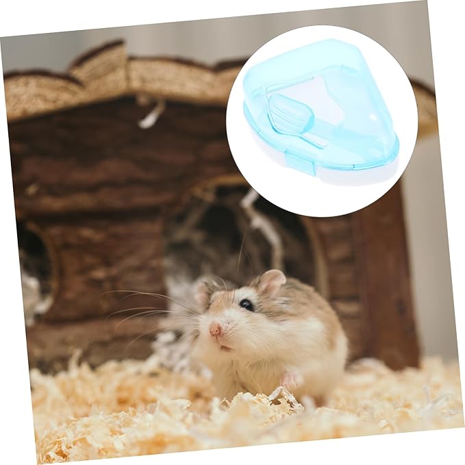 Small Pet Bathtub Hamster Dust Bath Container Chinchilla Bathing Tub Easy to Move Store Material