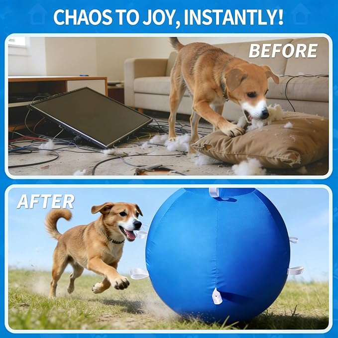 Horse Ball 40inch - Extra Large Toy for Adult Horses, Ideal for Pasture & Indoor Stall Boredom Relief