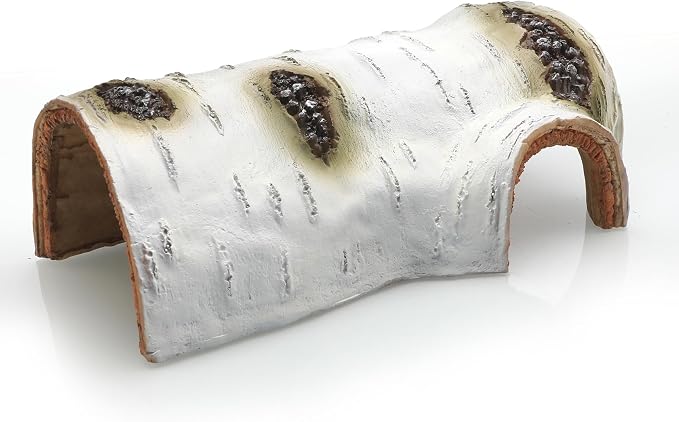 Reptile Terrarium Hideout Decor, Bearded Dragon Tank Accessories | Hide for Snake, Amphibians, Small Animals,Ball Python