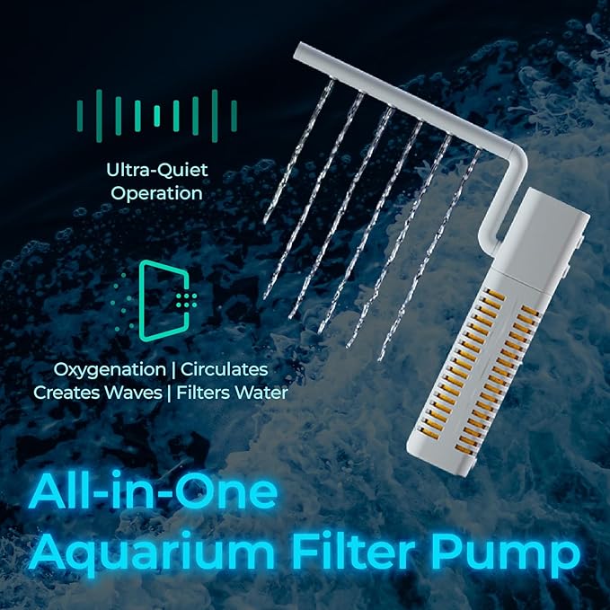 5 Gallon Fish Tank Aquarium Starter Kit with Filter and Light, All in One Small Fish Tank for Betta, Kids & Desktop Use, Self Cleaning Nano Aquarium with Lid(Large Black)