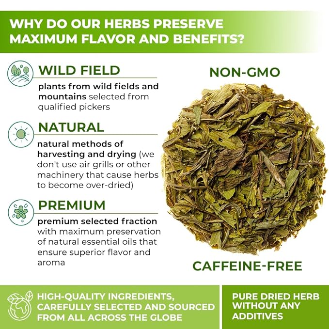 4 oz. Dried Lovage Herb Lovage Leaves Herbal Tea (Levisticum Officinale) - 113g Herb Tea Levísticum