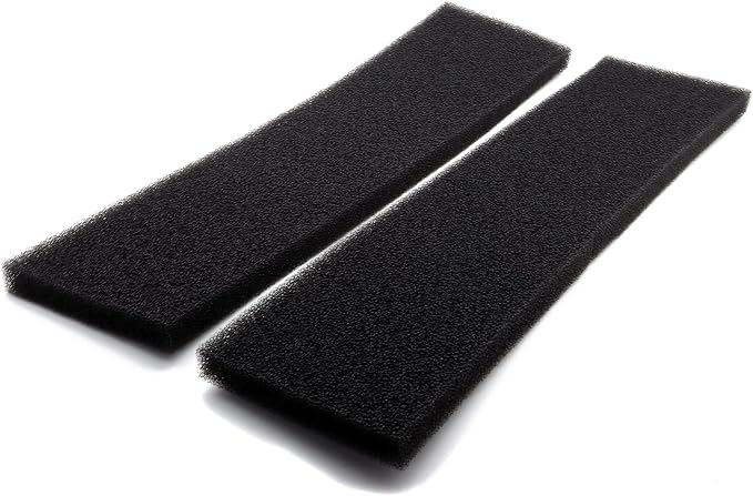Aquarium Filter Sponge Pad Cut-to-Size Foam, 19.5" x 4.72" x 0.78" - 40PPI | Bio Sponge Filter Media, For Fish Tank, Pond Filter