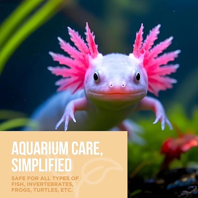 Aquarium Water Conditioner - All-in-1 Fish Tank Dechlorinator - Removes Ammonia, Nitrite, Chlorine & Chloramine, Detoxifies Heavy Metals - Freshwater & Saltwater - Treats 240 Gallons (4 fl oz)