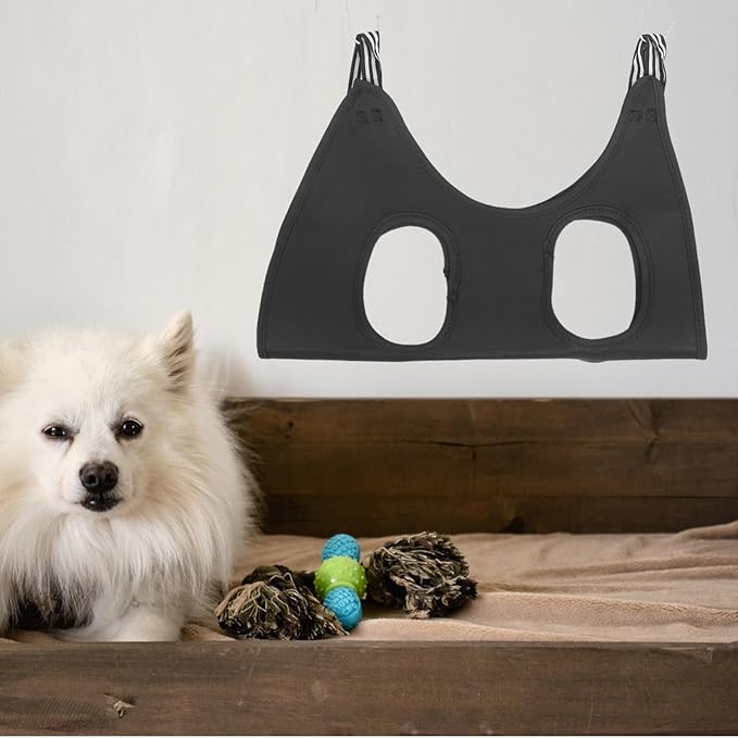 Milisten Pet Grooming Hammock for Dogs Cats Space Saving Design Fit Materials Versatile Use for Nail Trimming and Grooming Animal Hammock for Comfort