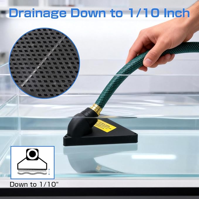 D-Honor Water Transfer Pump 115V 1/10 HP 330 GPH with 6 feet Water Hose Kit | Portable Electric Utility Trash Pump, Transfer Water from Garden, Hot Tube, Ponds, Pool, Rain Barrel, Aquariums