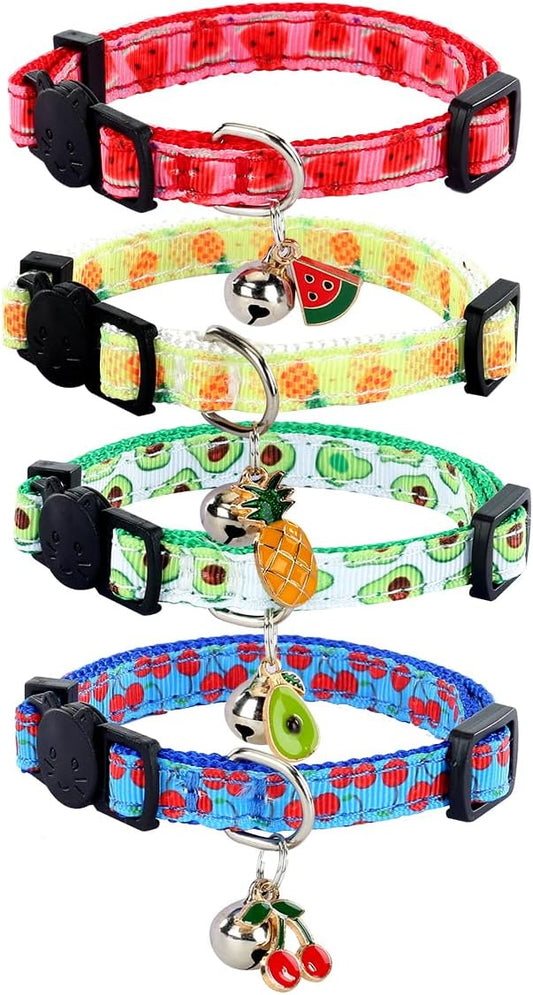 Yizepet Cat Collars with Bells, Breakaway Kitten Collar, Cute Kitty Collar, Pet Supplies Accessories