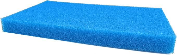 Aquarium Bio Sponge Pad Filter Media for Fish Tank,20/30/40PPI Open Cell Coarse Foam Block Foam Pre Filter Sponge (23" Lx 12.5" W x 2" H 20PPI)