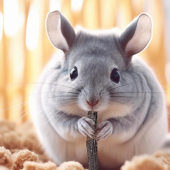 ANDES Natural Apple Sticks Small Animals Molar Wood Treats Toys Chinchilla Guinea Pig Hamster Rabbit Gerbil Parrot Bunny and Small Animals Chew Stick Toys Treats (Premium Apple Sticks -10.6oz)