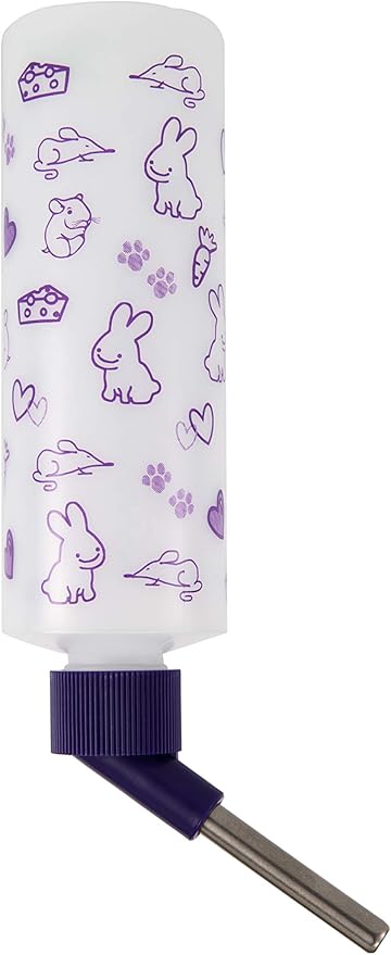 Lixit Weather Resistant Water Bottles for Rabbits, Ferrets, Guinea Pigs, Rats, Mice and Other Small Animals. (8 Ounce Pack of 1)