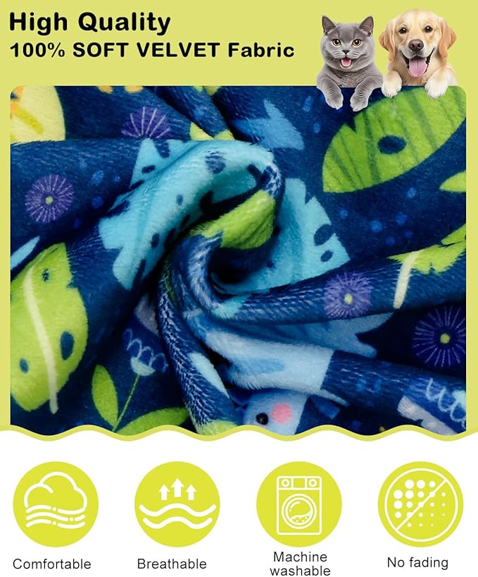 CuteBone Dinosaur Costume Dog Pajamas, Stretchy Spandex Crystal Velvet Sleepwear Coat for Small Dogs, Soft & Warm Pet Outfit Clothes for Cold Weather, Cozy Pullover Design COSP10-3XL