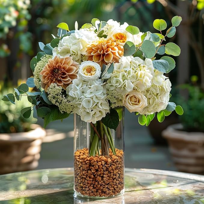 0.88 LB Brown Decorative Succulent Cactus Gravel,Terrarium Small Rocks | Indoor Plants Orchid Soil Cover Stones,Candle Holder Vase Filler Decor Pebbles,2-5mm