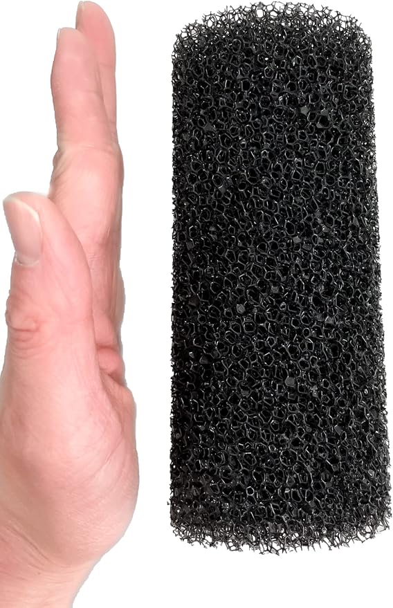 Wave Point 6 Pack, 5.9″ Big Prefilter Sponge Foam Replacement Filtration Kit for Pond Aquarium Fish Tank