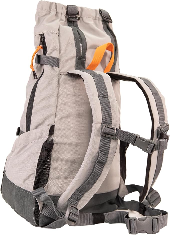 K9 Sport Sack Urban 3 - Medium, Concrete - Ideal for Dogs with 17-19” Back Length - Dual-Use, Backpack-Style Carrier + Everyday Pack