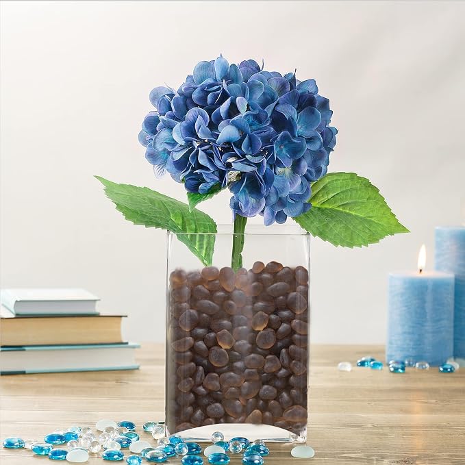 QYGL Sea Glass Stones - 2.9LB/46.4oz Brown Frosted Glass Pebbles | Glass Gemstones Perfect for Aquarium Rocks, Fish Tank Gravel, Vase Fillers, Seaglass DIY Crafts, and Home Decor