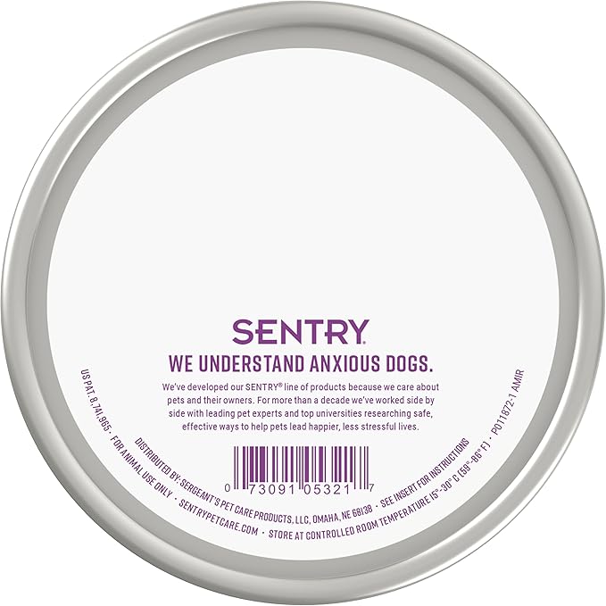 Sentry PET Care Sentry Calming Collar for Dogs, Anxiety Reducing Pheromone Collar, Releases Pheromones for 30 Days, Helps Calm During Loud Noises and Separation, 1 Count
