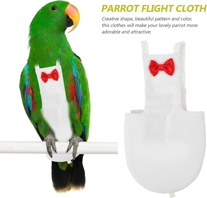 Generic Flight Bird Reusable Diaper Suit for Parrots Material Soft and Design for Outdoor Activities