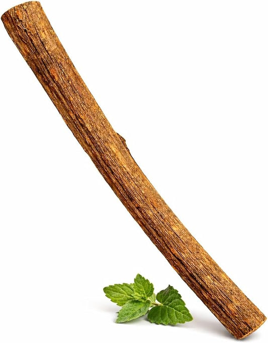 Silvervine Stick for Cats with Catnip Oil (1 Stick) - Matatabi Cat Chew Stick Dental Toy for Teeth Cleaning - Natural Kitten Teething Chew Toys for Indoor Cats - Made in USA