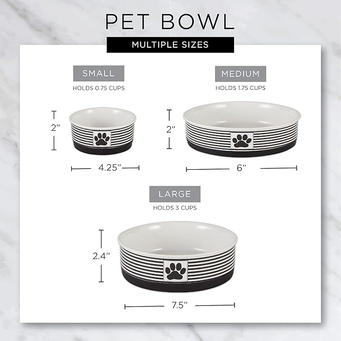 Bone Dry Lattice Collection Pet Bowl & Canister, Medium Set, 6x2", Aqua, 2 Count