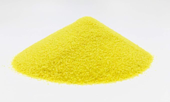 Alternative Imagination Yellow Fine Colored Sand for Ritual Use, Zen Gardens, Incense Burners, Smudging Bowls, Unity Ceremonies, Mandalas, Spiritual Practices, Arts & Crafts (1 Pound)