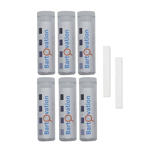 Chlorine Sanitizer Paper Test Strips, 10-200 ppm, 600-Pack | Sani Test Strips, Food Service, Restaurant, Precision Bleach, Made in USA