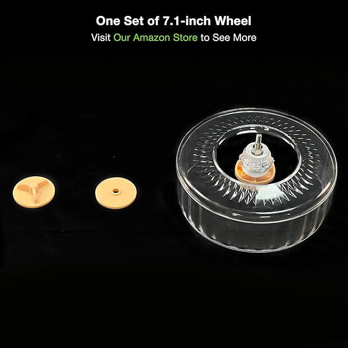 GuineaLoft™ Silent Hamster Wheel - 7.1 inch (18cm) for Hamsters, Mice, Gerbils & Small Animals