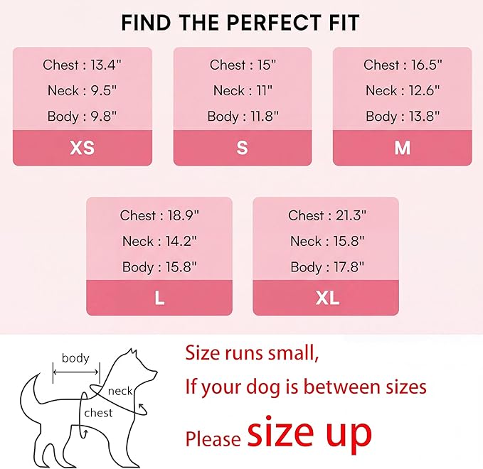 Pullover Dog Valentine Sweater, Cable Knitwear, Warm Clothes for Chihuahua, Bulldog, Dachshund, Pug, Yorkie,Dog Outfits for Small Dogs Medium Dogs (Pink L)