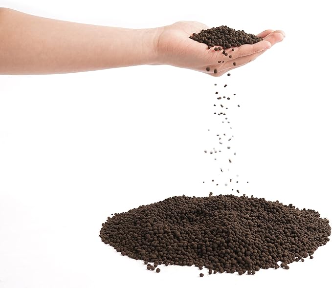 LANDEN THRIVA Natural Soil Substrate for Natural Planted Aquarium, Plant or Shrimp Stratum, Clay Gravel and Stable Porous Substrate for Freshwater Aquarium, Black Color 5L(10lbs),Large Size