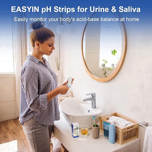pH Test Strips 4.5-9,200 Litmus Paper pH Strips for Urine & Saliva - pH Balance Test Strips for Accurate Body pH Testing, Health Monitoring, and Wellness Management, Fast & Reliable Measurement