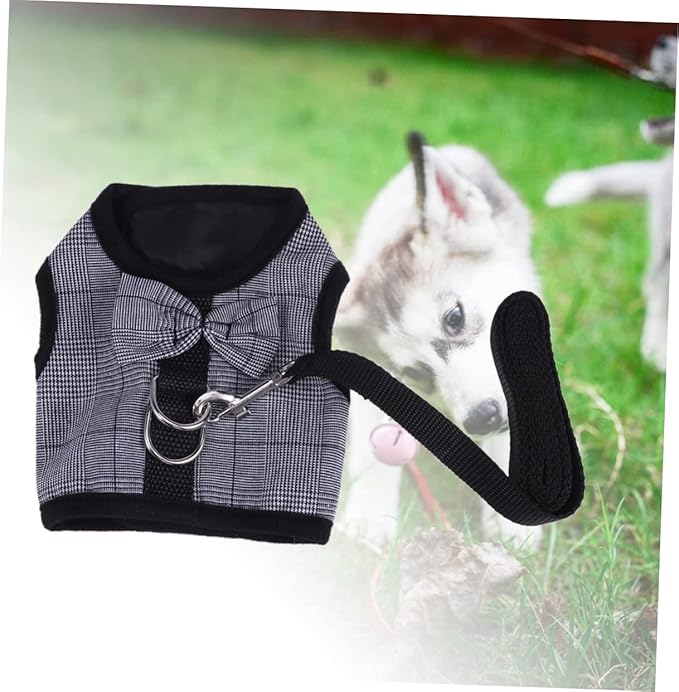 Toddmomy Pet Leash Rabbit Accessory Harness Breathable Mesh Vest Easy Off for Small Animals Style Harness