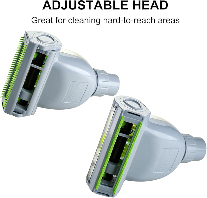 OVENTE Universal Pet Hair/Sofa Brush Attachment Compatible with ST2000, ST2010 and ST2620 Canister Vacuum Cleaners for Efficient Home Cleanup, Easy to Use and Detach, Yellow ACPST2674