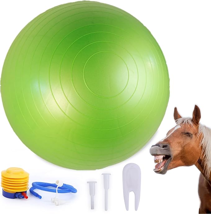 Horse Ball 40inch - Extra Large Toy for Adult Horses, Ideal for Pasture & Indoor Stall Boredom Relief