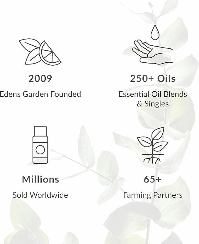 Edens Garden Peppermint Around The World Essential Oil- 100% Pure Premium Grade, Undiluted, Natural, Therapeutic, Aromatherapy, The Best for Diffuser, Candle, Laundry, Humidifiers 118 ml (4 fl oz)
