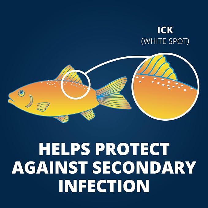 Tetra Ick Guard Conditioning Remedy for Fish, 8 Count | Clears Ick On Freshwater Fish, Prevents Secondary Infection, Easy-To-Use Fast-Dissolving Fizz Tabs, 1 Tab Treats 10 Gallons