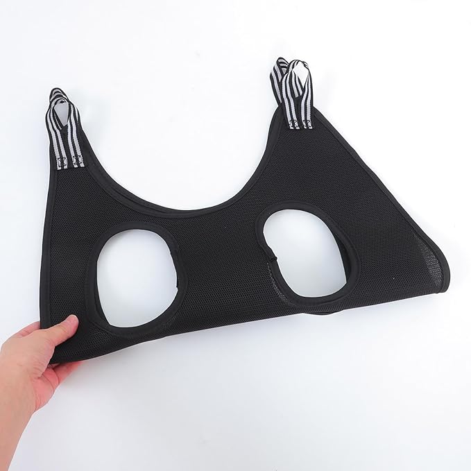 Abaodam Pet Grooming Hammock for Cats and Dogs Space-Saving Sling for Nail Trimming and Grooming Versatile Design for Animals Easy to Walls Doors