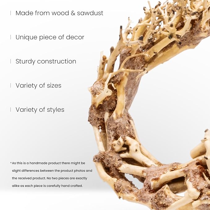 Ultum Nature Systems Bonsai - Handcrafted Hardscape Driftwood for Aquarium, Terrarium, Vivarium, Natural Aquascape Hardscape Decorations, Aquascaping Hardscape for Live Aquatic Plants - 001, Small