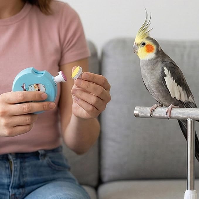 Electric Parrots Beak Grinder Fast Speed Motor Trimmer for Fast Trimming Efficiency Safe and Metal Texture Safe Grooming