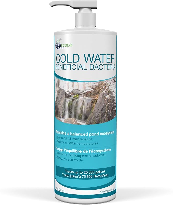 Aquascape Cold Water Beneficial Bacteria for Pond and Water Features 32 oz. / 946ml, 98894