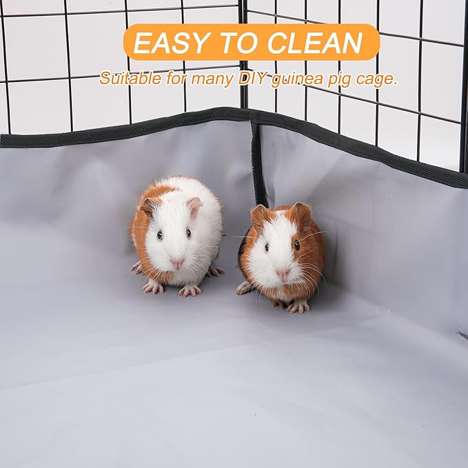DZWLKJ Guinea Pig Cage Liner, Waterproof and Washable Base, 28"X56", Suitable for Rabbits, Bunny, Chinchillas, Hedgehog, Ferrets and Other Small Animals