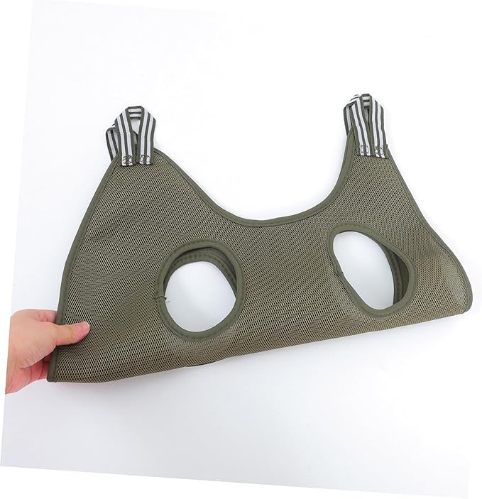 Hemoton Versatile Cat Grooming Hammock Pet Nail Trimming Harness Space-Saving Green for Dogs Cats