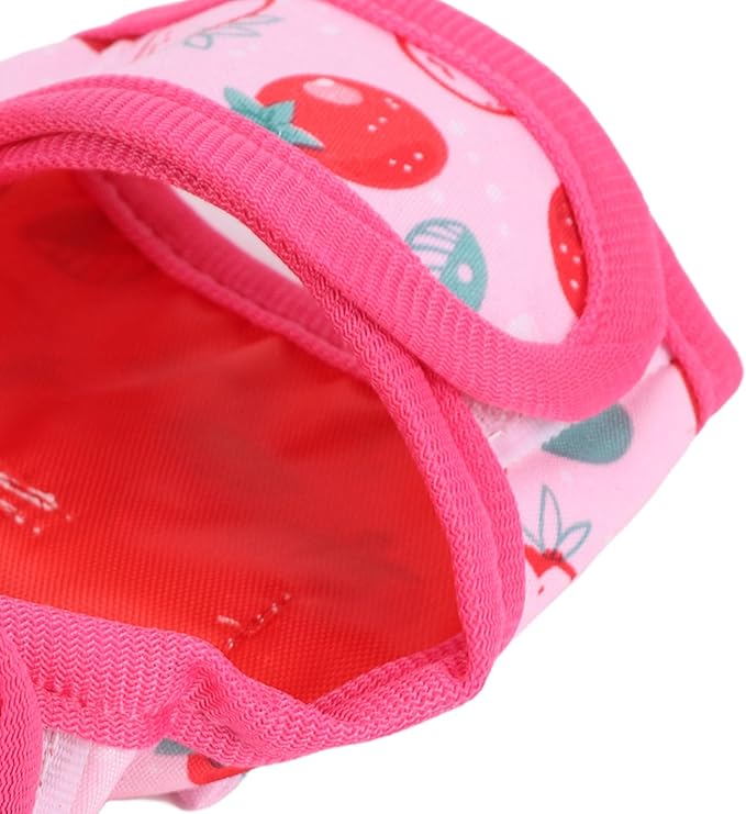 Small Pet Harness and Leash, Escape Proof Rabbit Vest with Soft Edges Dual Safety Buckles for Bunny Guinea Pig Ferret Chinchilla (M)