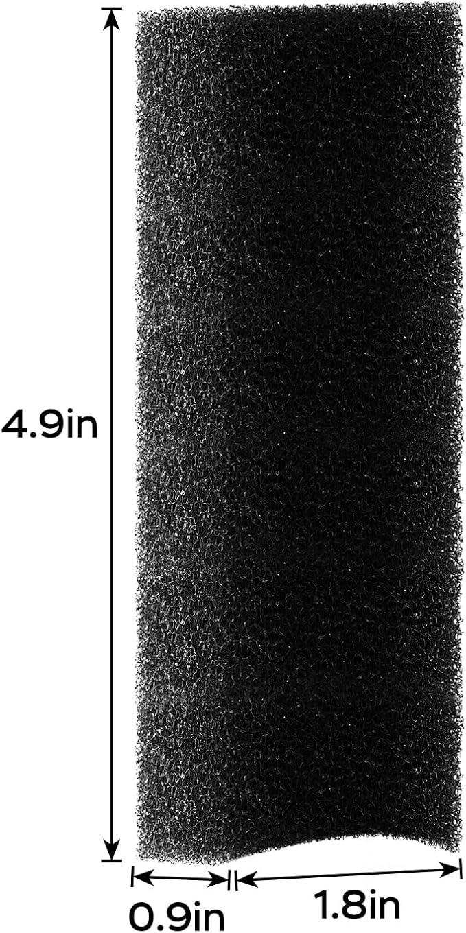 Aquarium U-V Filter Replacement Sponges, Fish Tank Filter Replacement Accessories, for Model NKV-500, Including 3 x Filter Sponge