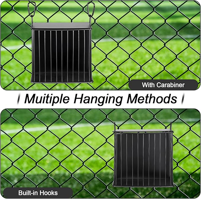 Upgraded Hay Rack for Rabbits, Bunny Feeder for Guinea Pigs Chinchillas, Black, Hanging Hay Feeder with Lid, Bunny Feeding Holder, Metal, Square, Chinchilla Cage Accessories