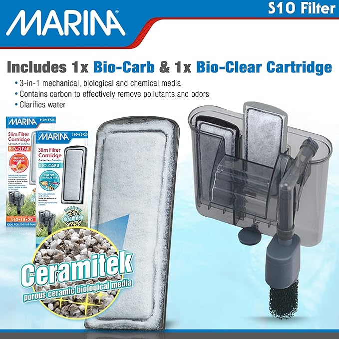 Marina S10 Power Filter, up to 10 gallons