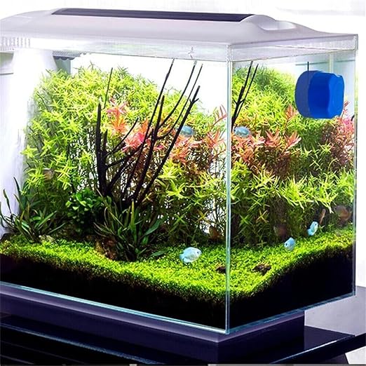 Magnetic Fish Tank Scraper Cleaning Brush Scraper Fish Bowl Magnet Brush for Glass Tank No Floating