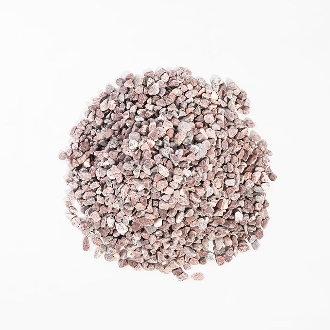 36 LBS Natural Gravel for Fish Tank, StoneCreek Betta Fish Aquarium Gravel, Vase Filler, River Rocks, Fish Tank Decorations, Perfect for Aquarium Decor, Fish Tank, Indoor Plant, Red